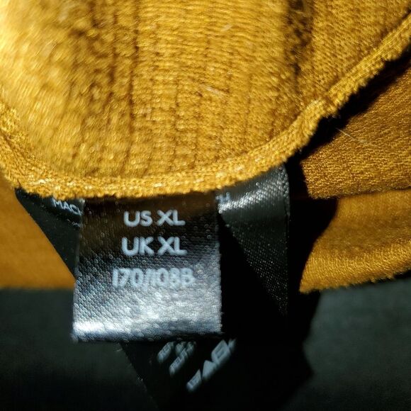 Anthropologie Long Sleeve Oversized V Neck Pullover Gold Bronze Top XL - Picture 8 of 10